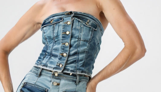 Corpetto jeans dar322