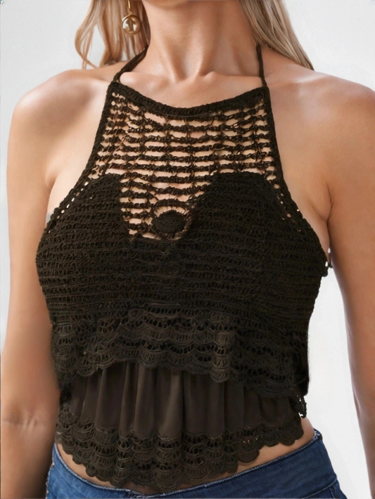 Top uncinetto wan88506
